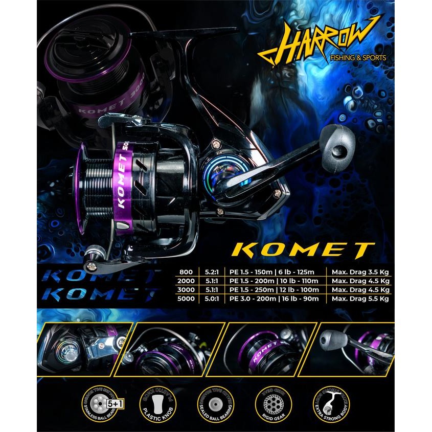 Reel Harrow Komet 21