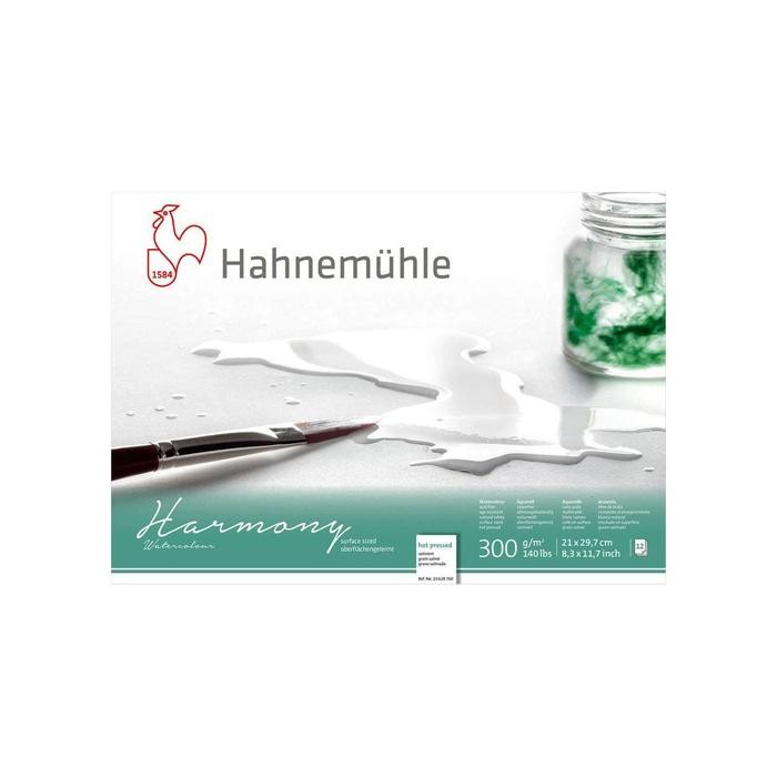 

HAHNEMUHLE HARMONY A4 HOT PRESSED 300 GSM WATERCOLOUR BLOCK