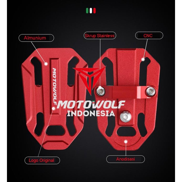 Pedal Footstep City Tour Honda CB 500X CB 150X MDL 3527