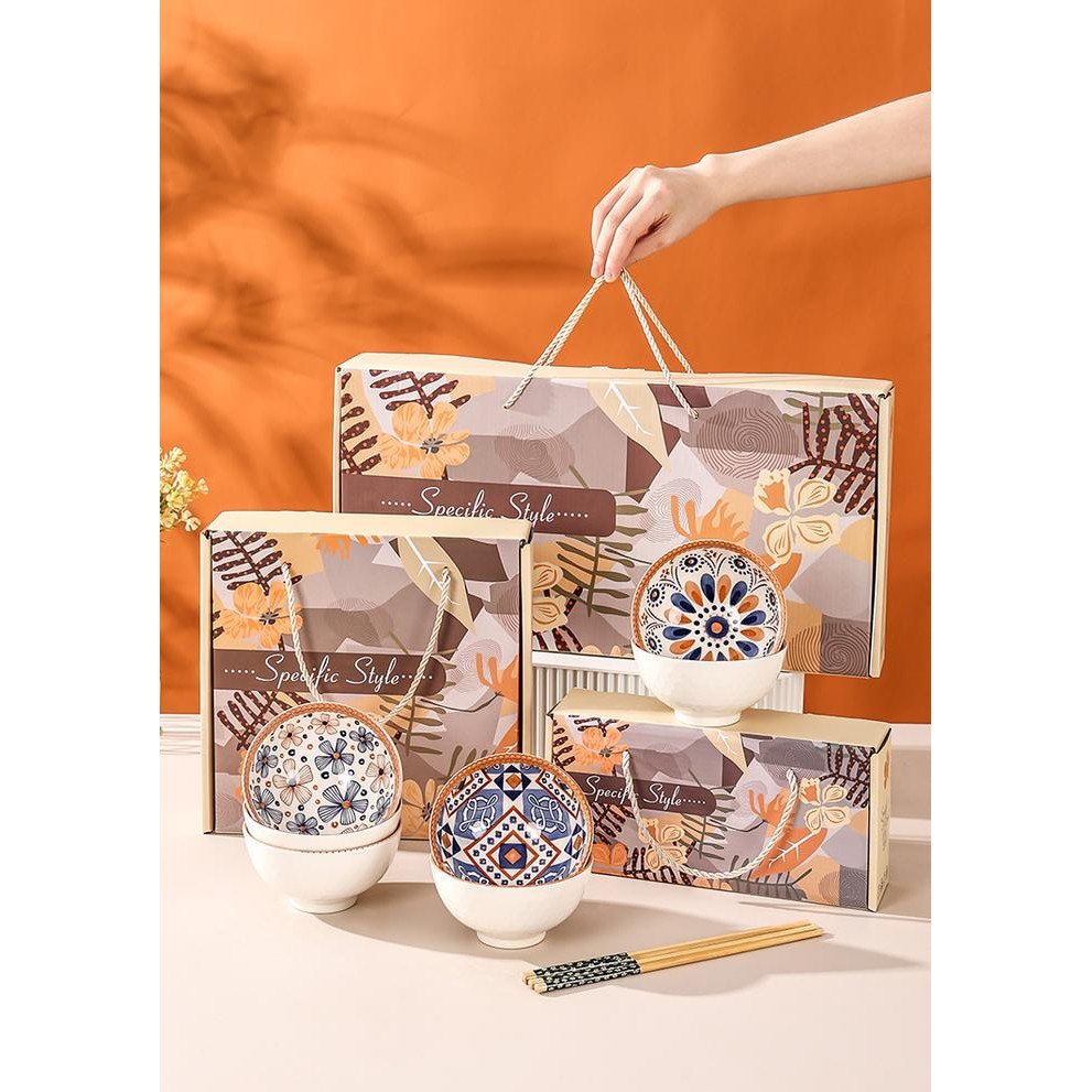 Souvernir mangkok set keramik harga grosir