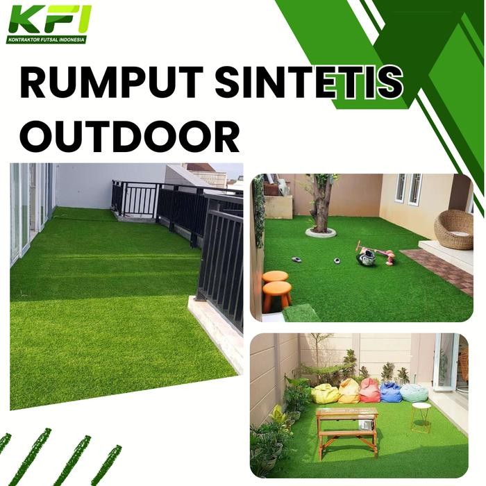 Rumput Sintesis Outdoor Rumput Sintetis 150x150 Dari KFI Sport