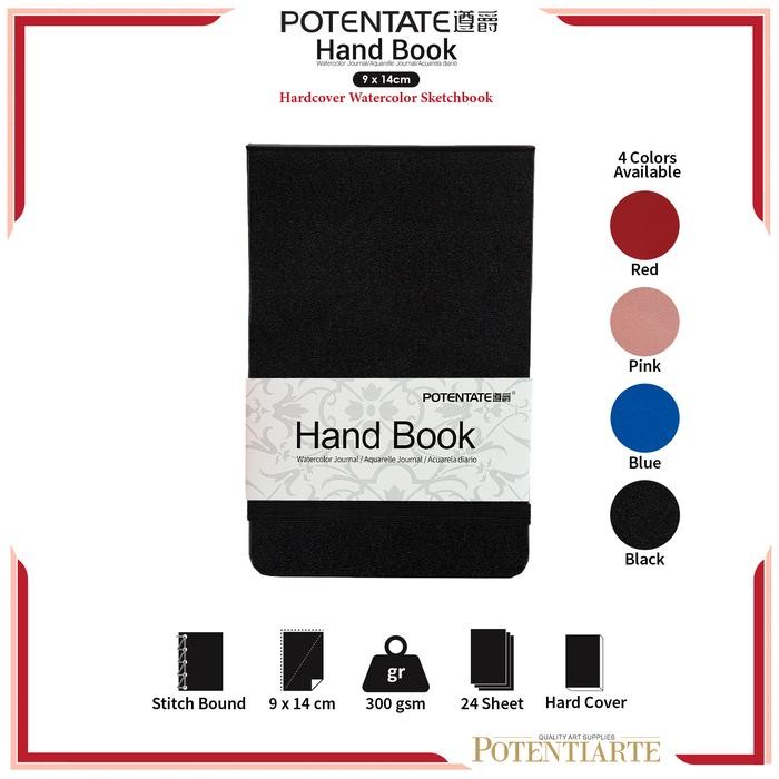 

BUKU SKETSA POTENTATE HANDBOOK 9X14CM HARDCOVER WATERCOLOR SKETCHBOOK KODE 498