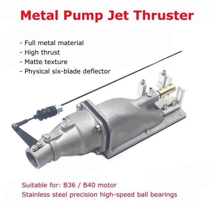 Rea Rc Boat Metal Waterjet Pump Thruster 35mm CNC Impeller 18mm Water Jet