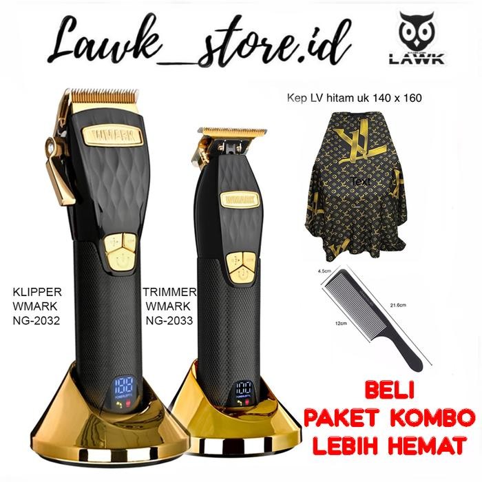 Paket double magic trimmer and magic clipper wmark NG-2033 NG-2032