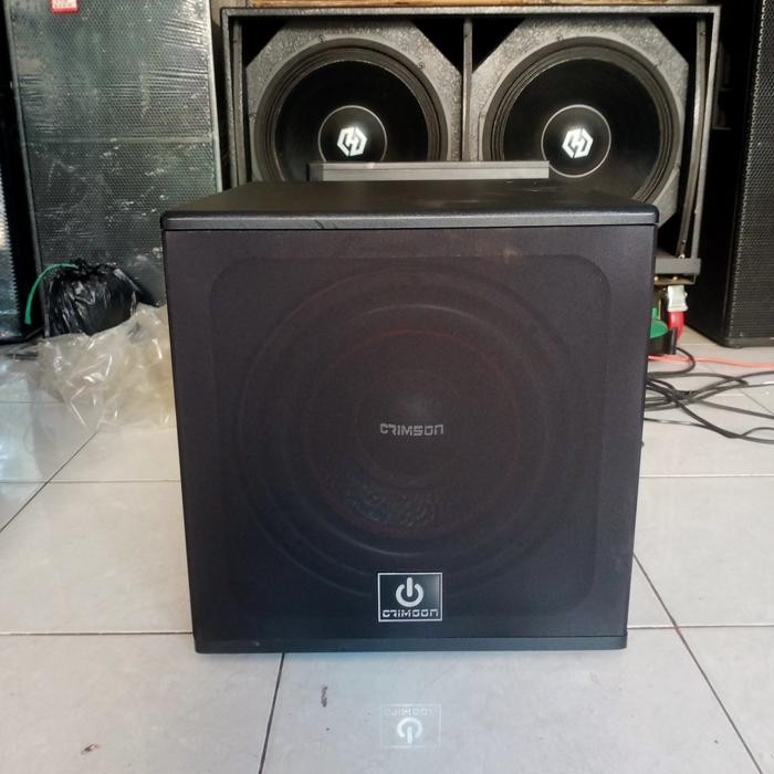 Speaker Aktif Subwoofer 12 Inch Class D Crimson