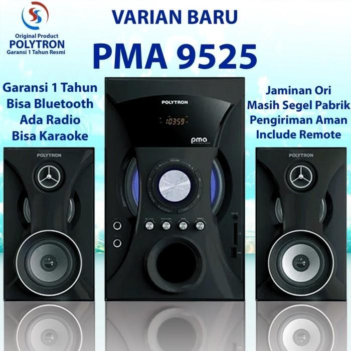 Speaker Polytron Speaker Bluetooth Pma9525 100% Ori Dan 9310
