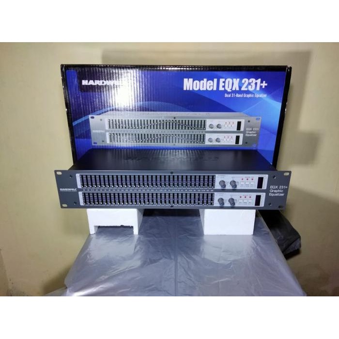Equalizer Equaliser Hardwell Eqx 231 Eqx-231+ Subwoofer