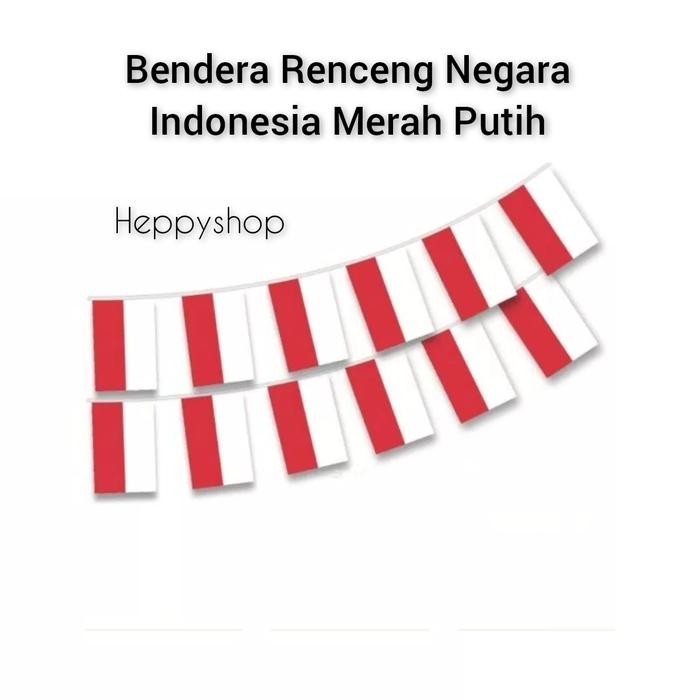 

Terlaris Bendera Renceng Negara Indonesia Merah Putih 17 Agustus SALE
