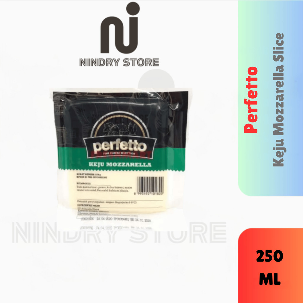 

Perfetto Mozzarella Slice 250g – Keju Leleh Siap Pakai untuk Roti, Pasta & Pizza