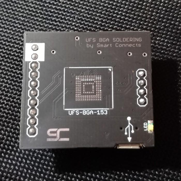 BGA Soldering UFS 153 dgn external power VCC 2.6V VCCQ2 1.8V VCCQ 1.2