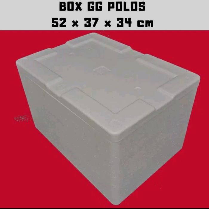 PREMIUM Styrofoam Sterofoam box kotak ikan tempat penyimpanan es GG Jumbo