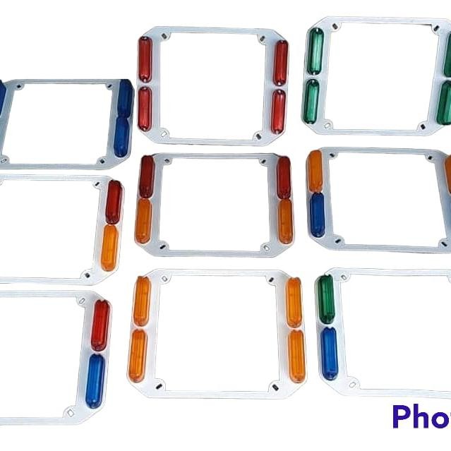 PREMIUM frame plat nomor vespa lambretta