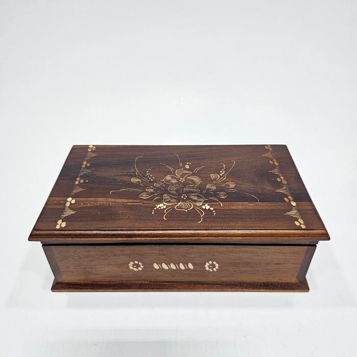 PREMIUM Kotak Penyimpanan Keris Kayu Jati Alami