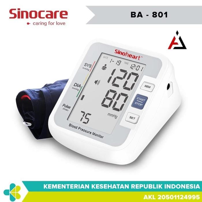 Tensimeter Digital Sinocare BA-801 / Tensi Digital Sinocare