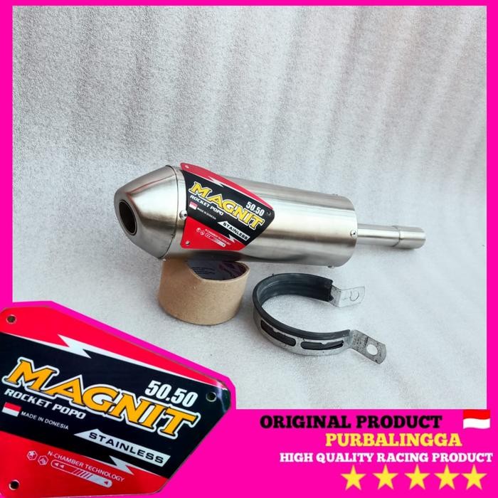 PREMIUM Silencer knalpot racing 2 tak trail modif ninja TS Rx Satria FizR