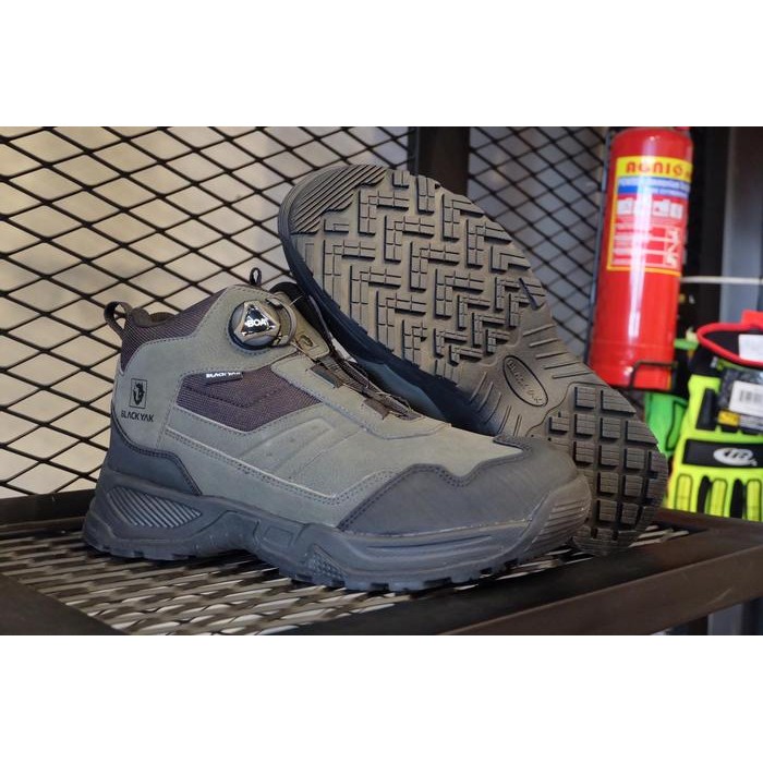 Safety Shoes Black Yak 527D Boa - Sepatu Safety Blackyak 527D Boa
