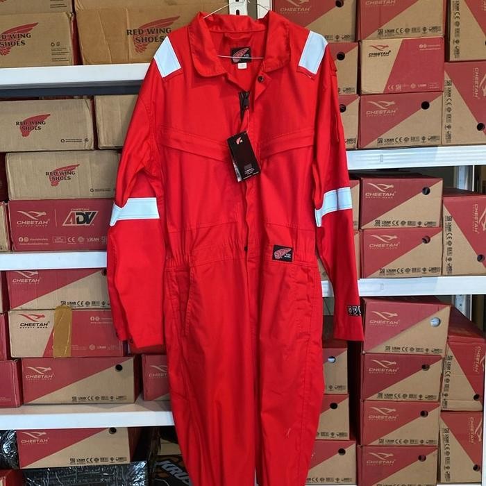 Coverall Wearpack Safety Red Wing Anti Api Redwing Original Celana Panjang