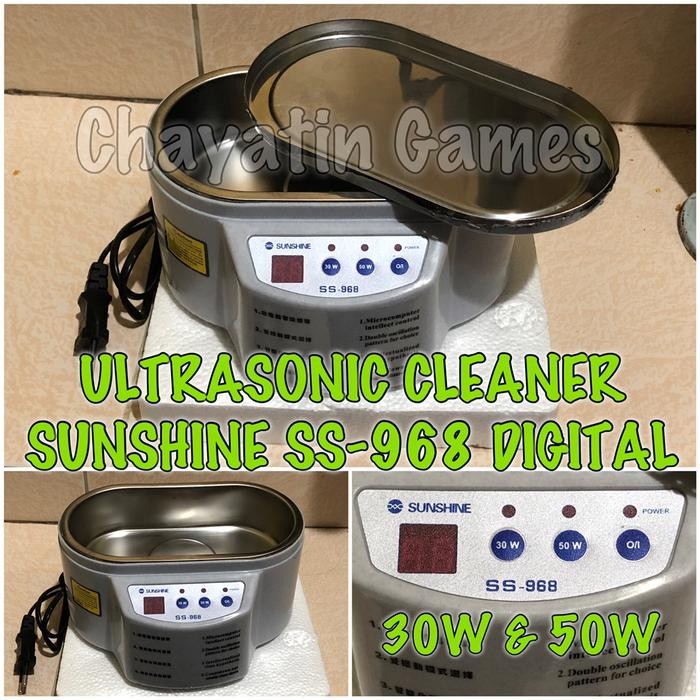 Alat Mesin Pencuci PCB HP Sunshine 968 Ultrasonic Ultrasonik DIGITAL