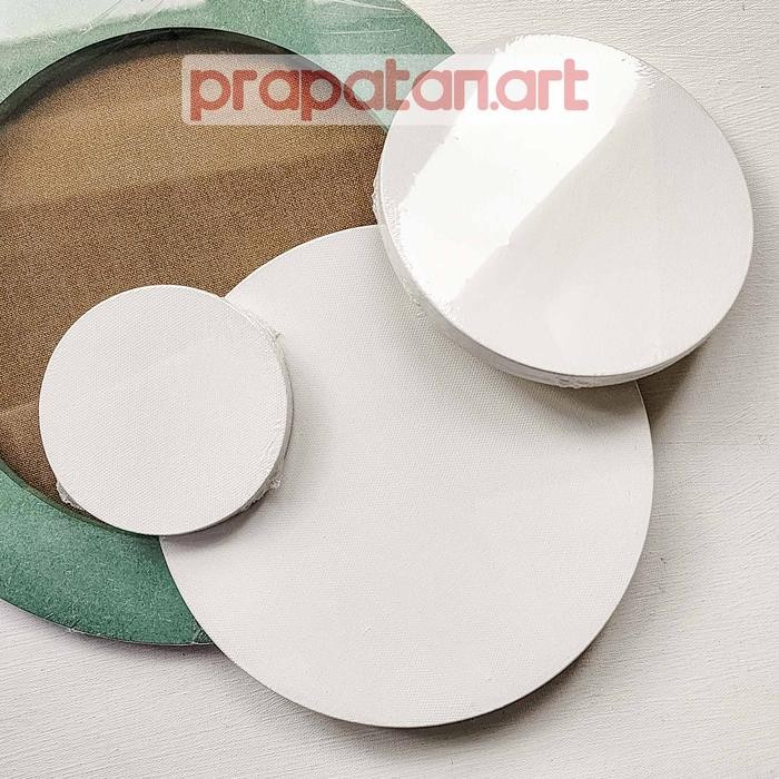 

TERBARU! Kanvas Lukis Lingkaran 50-100CM Kanvas Bundar Circle Canvas