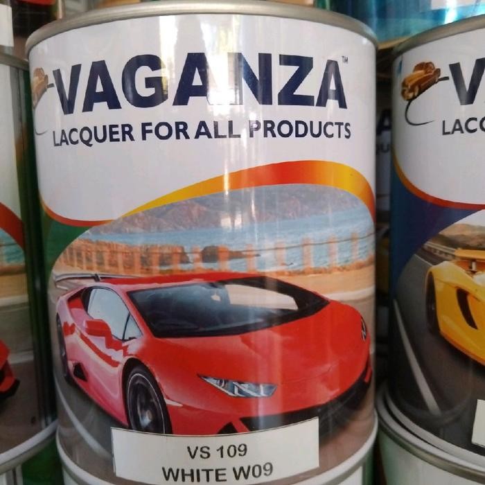 CAT NC VAGANZA WHITE 09 PUTIH MOBIL AVANZA