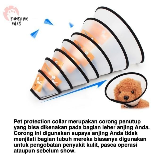 PELINDUNG LEHER ANJING KUCING CAT DOG NECK COLLAR CONE COLLAR