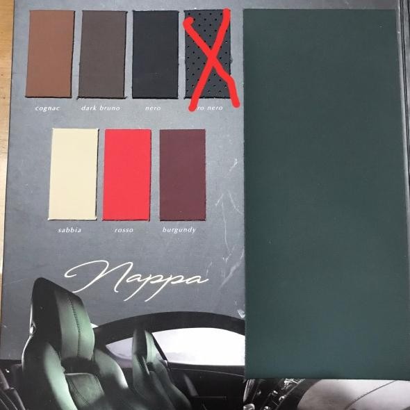 Bahan Kulit Levante NAPPA Jok Mobil / Jok Motor / Sofa