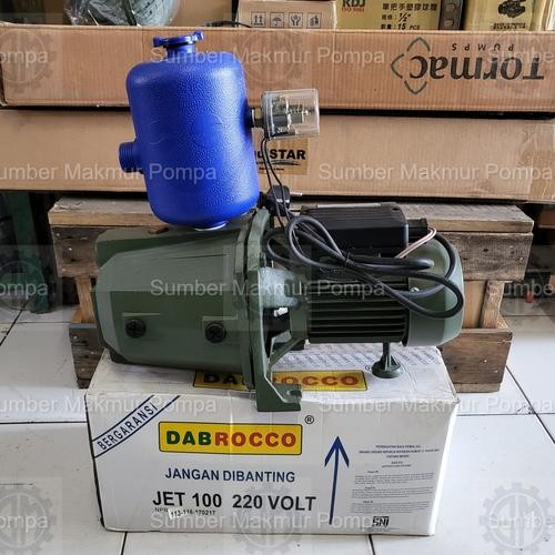 Pompa Air Otomatis Dabrocco JET 100 BIT Semi Jet Pump