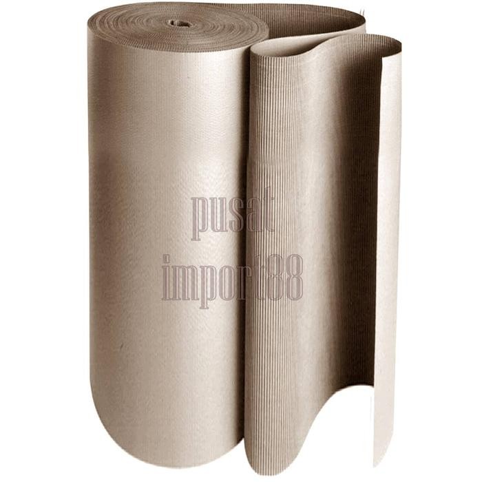

Kardus Lembaran Gulungan Corrugated Karton Single Face Roll 160 Cm