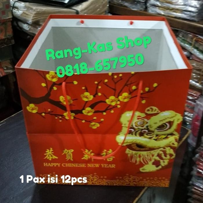 

Paperbag IMLEK Merah XL Karton Laminating doff