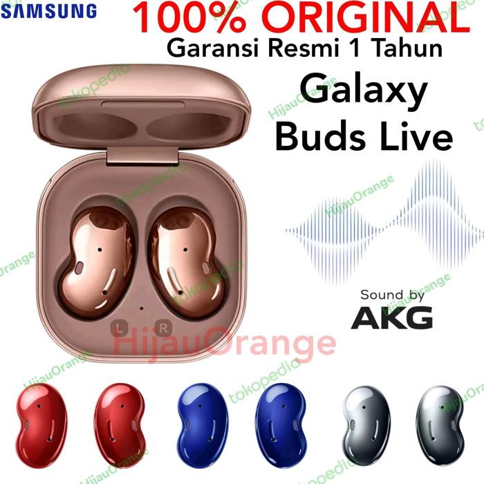 TERLARIS Samsung Galaxy Buds Live ORIGINAL Garansi Resmi TWS Bud Bluetooth
