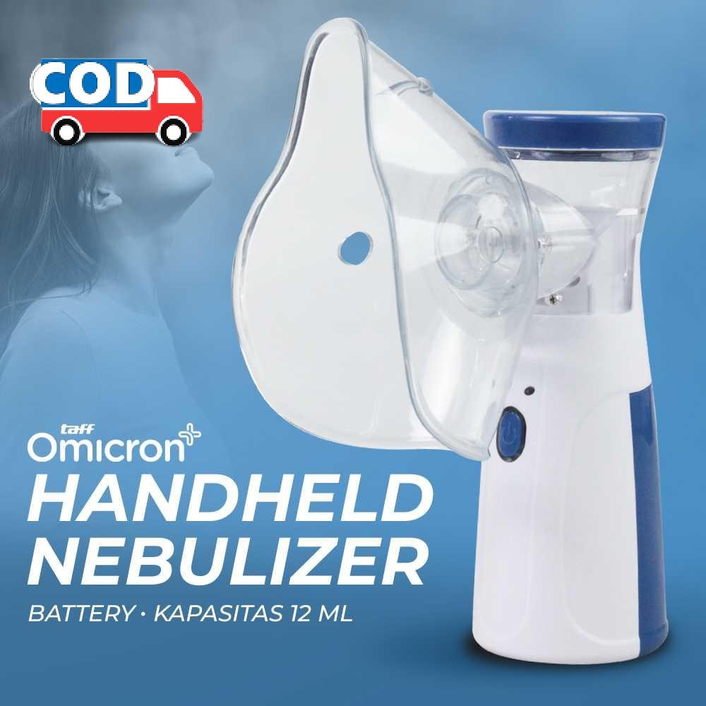 Nebulizer Portable Alat Terapi Uap Sesak Nafas Asma Bronkitis Inhaler Anak Mesin Uap Pernafasan Efek