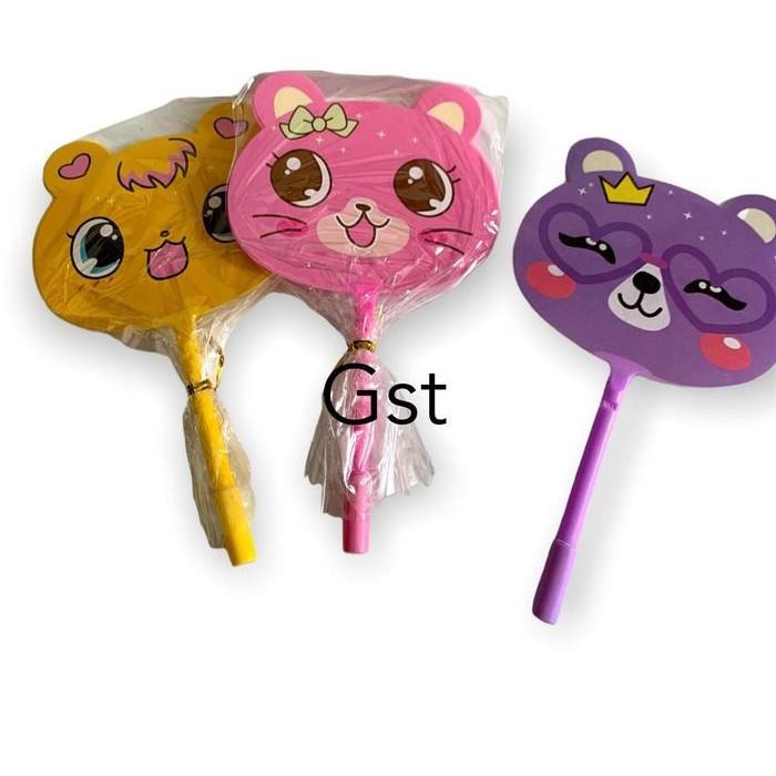 

(Isi 50 Pcs) Souvenir Pulpen Kipas Karakter Luchu , Souvernir Hadiah Pernikahan Murah