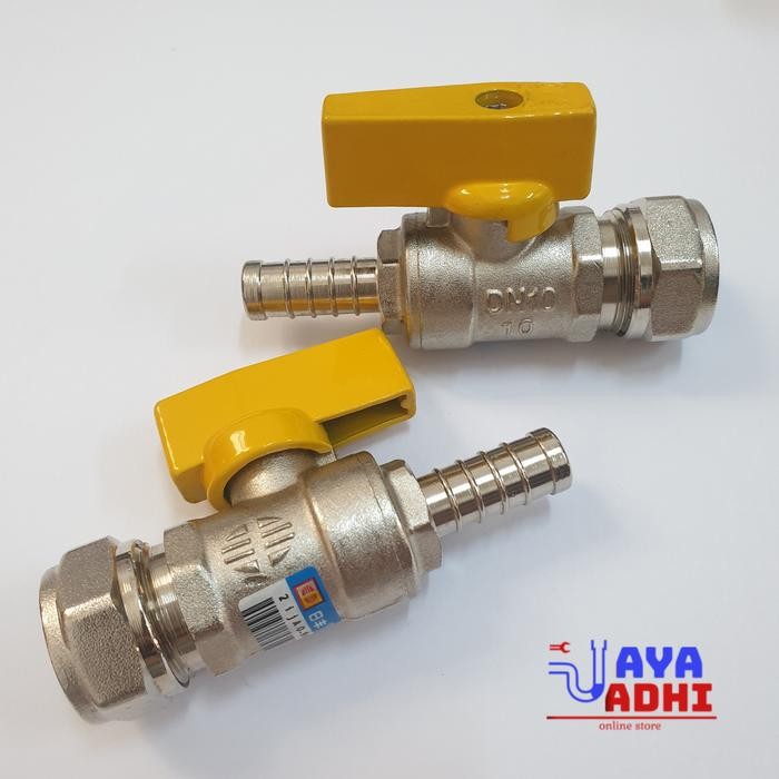 Stopkran Ballvalve Gas Pex 1216 X Dn10 Rifeng