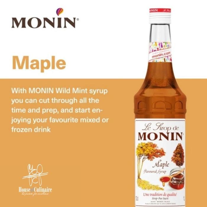 

Monin Maple Syrup 700 ml Sirup Syrup Monin