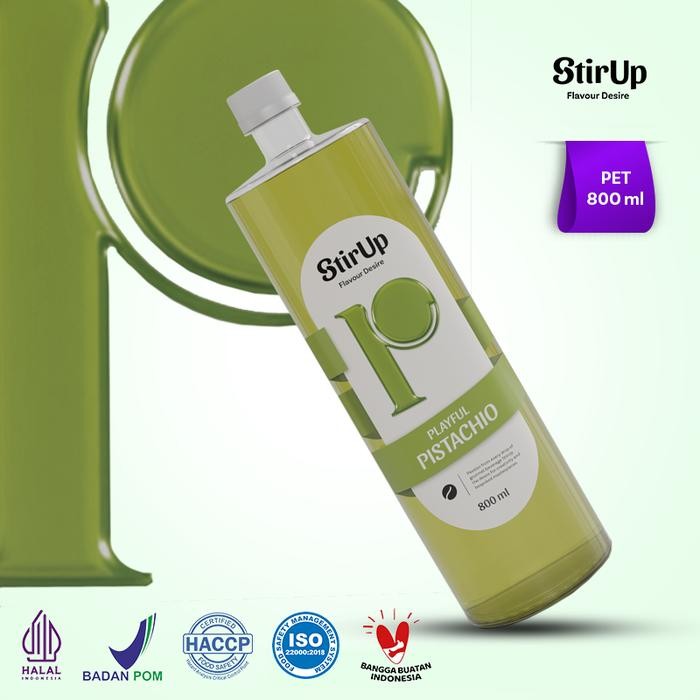 

StirUp Playful Pistachio - Gourmet Syrup Rasa Pistachio
