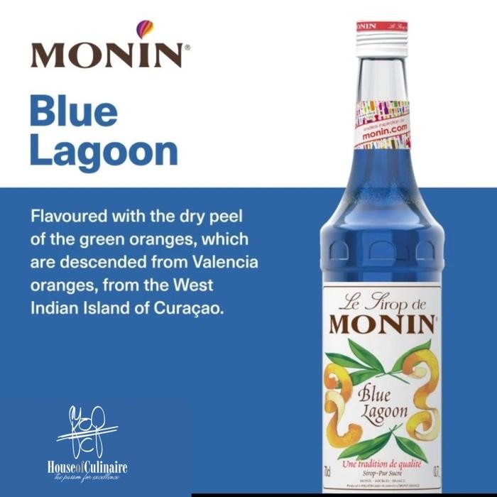 

SIRUP SYRUP MONIN BLUE LAGOON / BLUE CURACAO 700ML (READY STOCK)