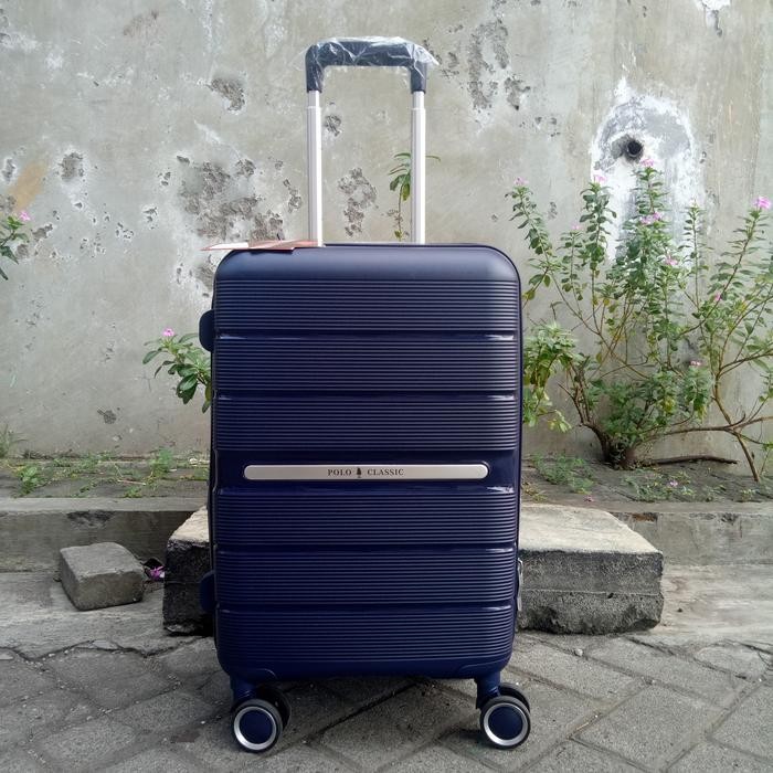 Koper Fiber Anti Pecah Polo 20 Inch Cabin Size - Polo Classic 10099