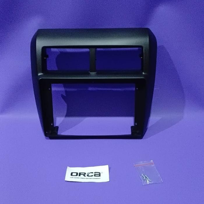 frame head unit android 9 inch mobil toyota agya ayla