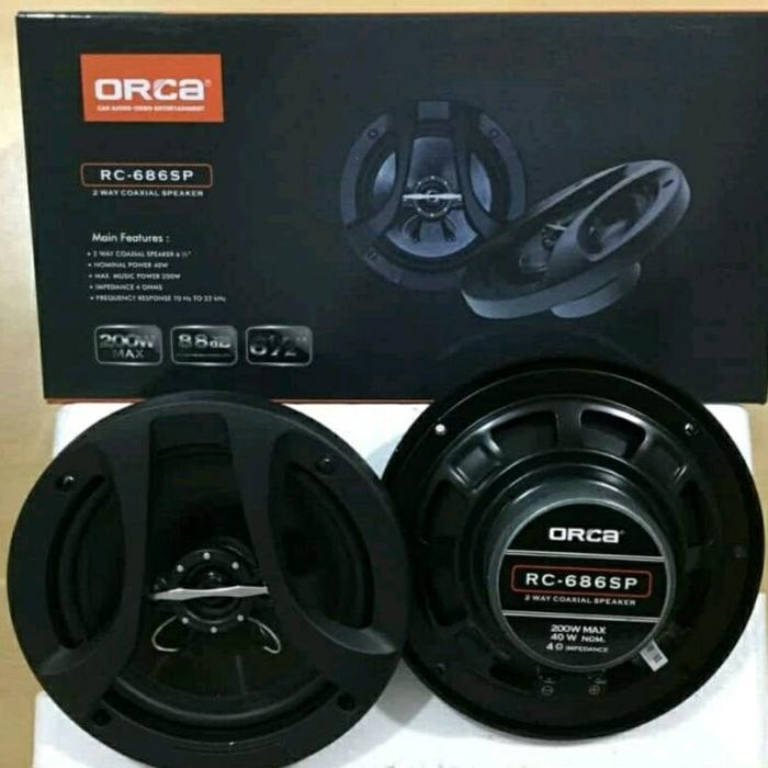 Speaker Pintu / Sepiker Full Bass Mobil ORCA RC 686SP 6 Inch Starlet