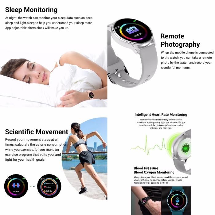 jam tangan smartwat Zl 01 smart wat water resist