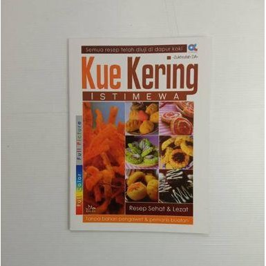 

FREE ONGKIR Buku Kue Kering Istimewa ( Bisa COD ) Kode 494