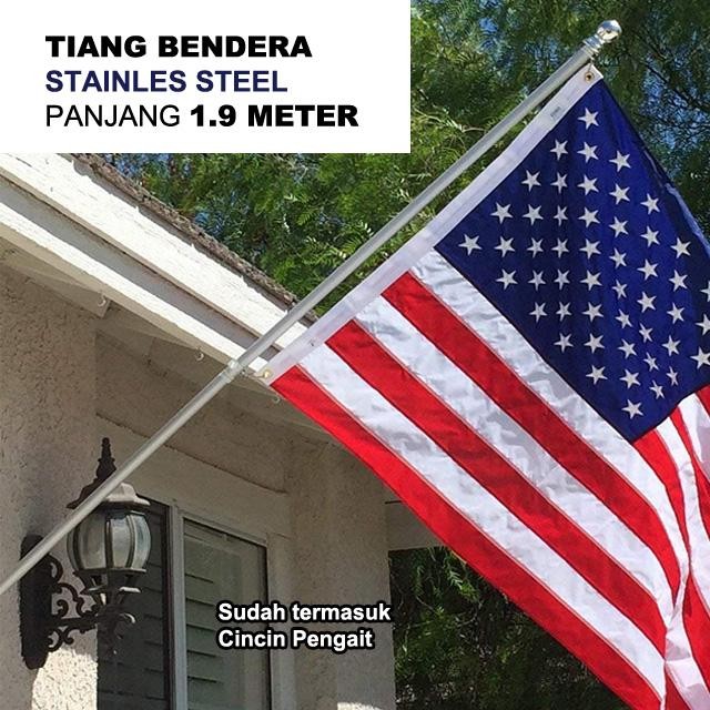 

Terlaris Tiang Bendera Stainless Steel SALE
