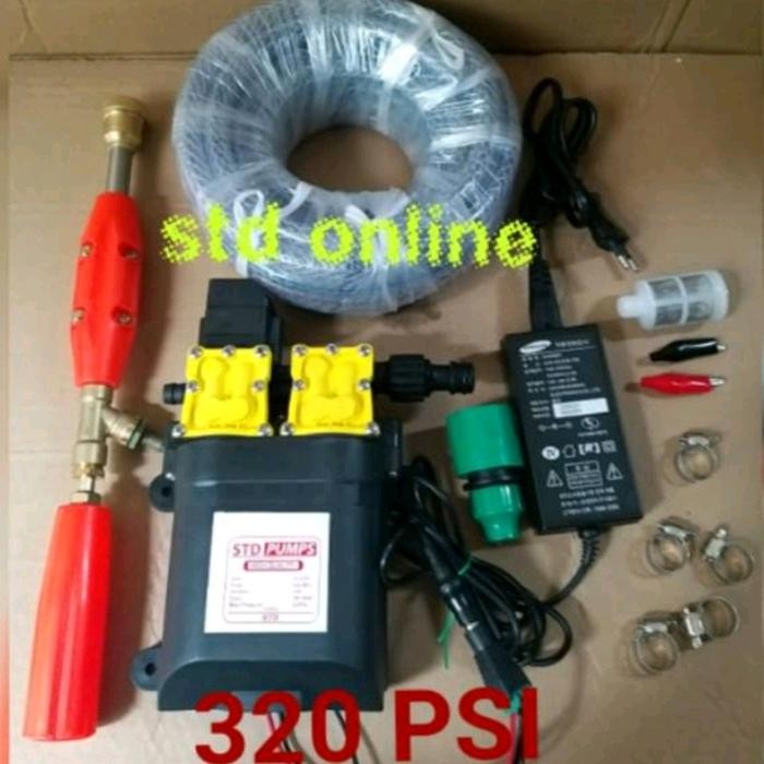PAKET STEAM KOMPLIT 320 PSI STEAM AC CUCI MOTOR 320PSI