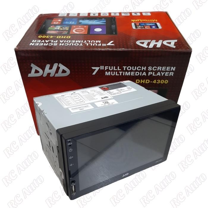 Ready Tv Mobil (2-Din) 7" Multimedia Mirrorlink Dhd-4300 Original