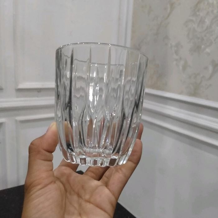 Piring Makan P340Tp Royalex Tempered Glass 9In Isi 6 Pcs / Piring Jempol Polos