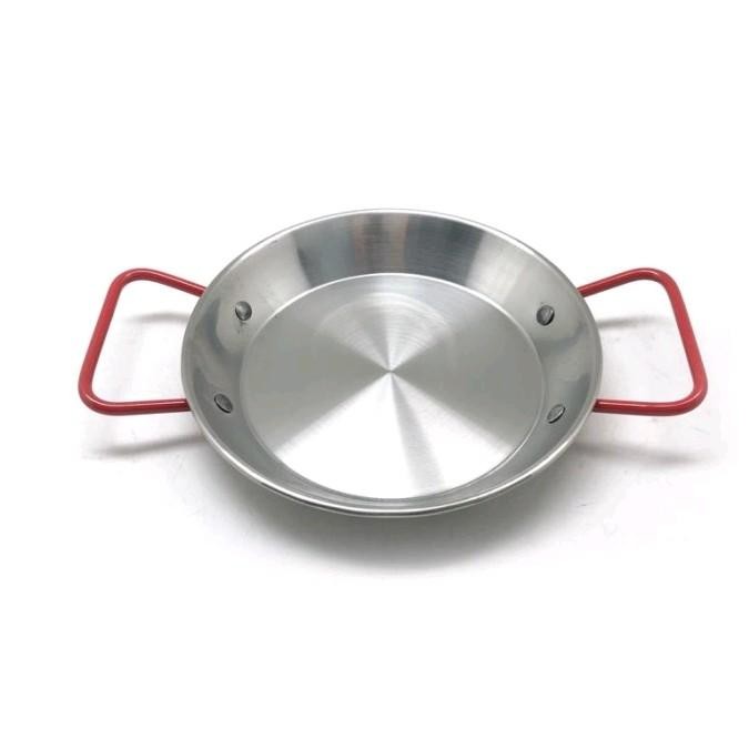 Paella Pan Wajan Datar Pan Datar Korea Stainless Steel Gratisongkir