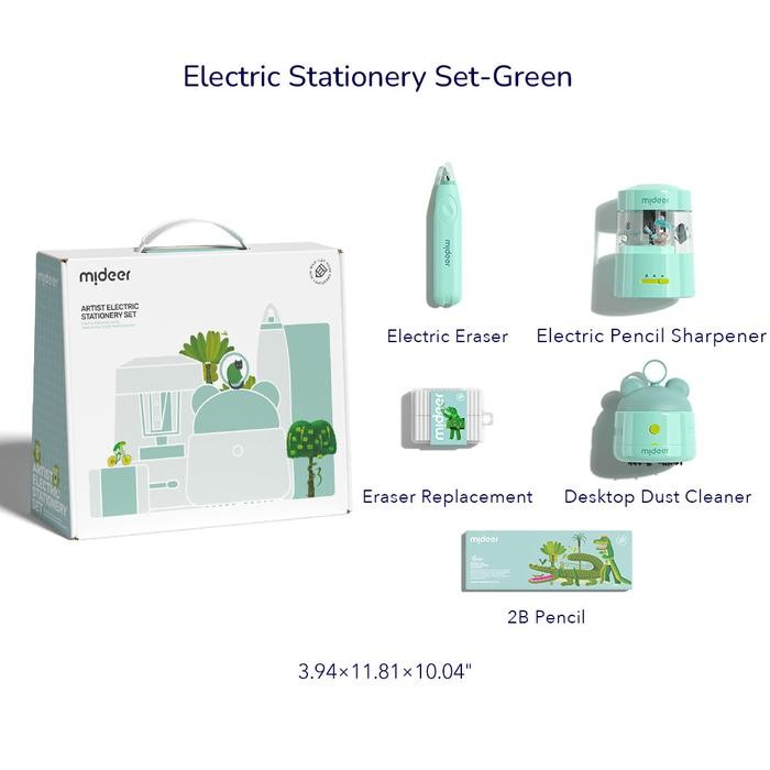 

READY mideer Electric Stationery Set: Citrus Glow peralatan sekolah