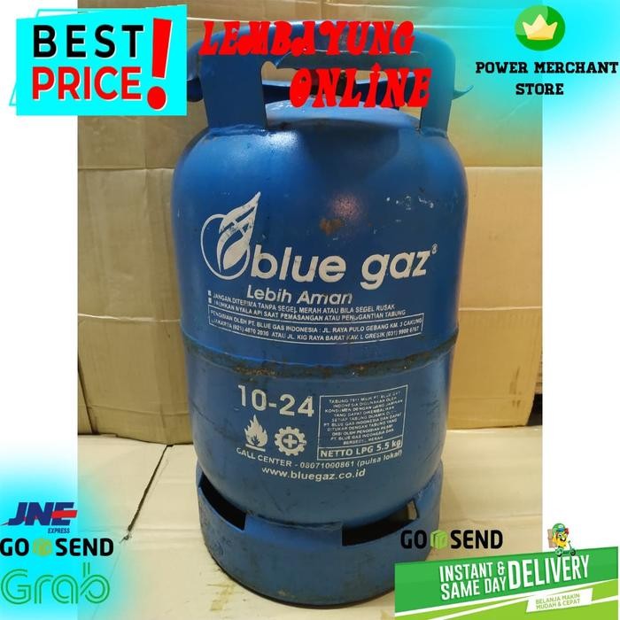 Tabung BLUE GAS 5,5Kg + Isi - Segel (/ Only)