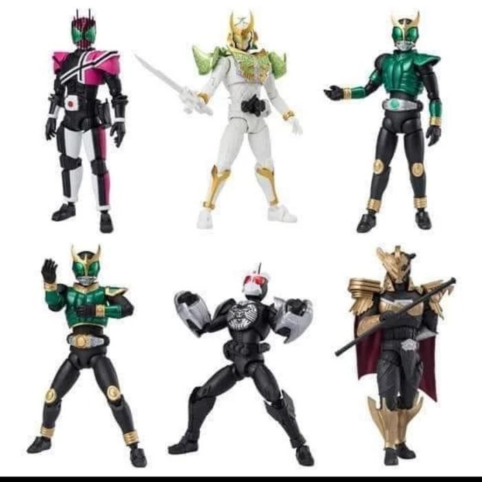Shodo XX Kamen Rider 06 Decade Zangetsu Kuuga Pegasus Utopia zagozo