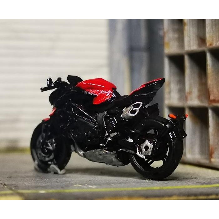 3D Receh Motor MV Agusta Brutale Aksesoris Diorama Diecast miniatur